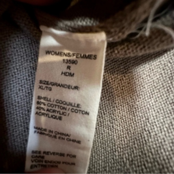 Woolrich Knit Light Sweater Top Fair Isle Style Women's Size XL - Picture 7 of 7